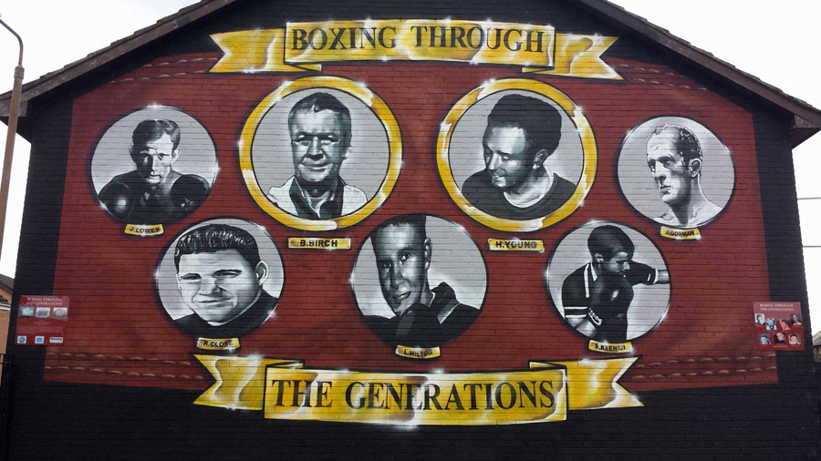 Boxing Generations Mural