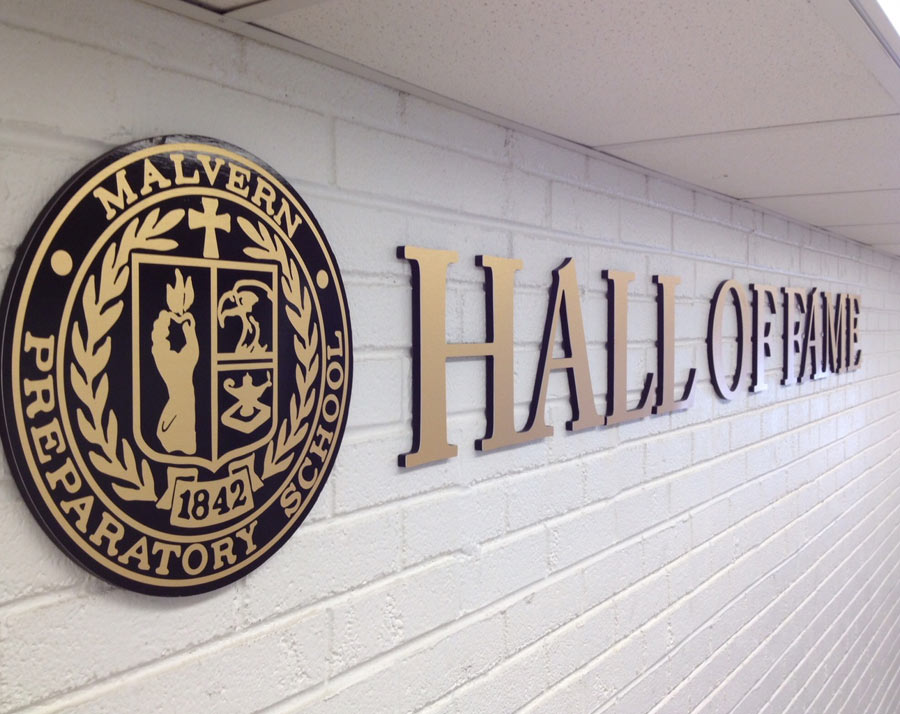 Malvern Prep Hall of Fame Dimensional Letters