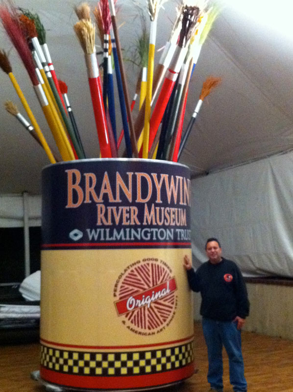 Brandywine River Museum Paintbrush Tin