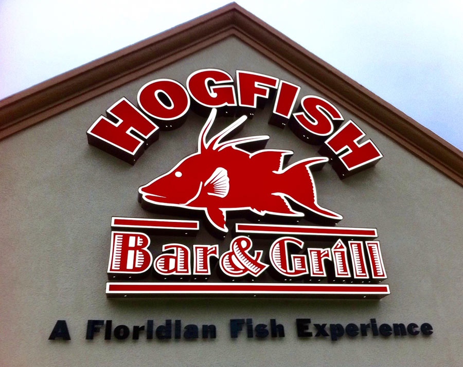 Hogfish Channel Letters