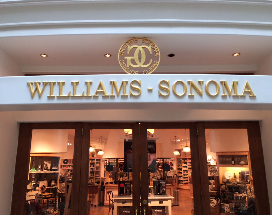 Williams Sonoma Dimensional Lettering