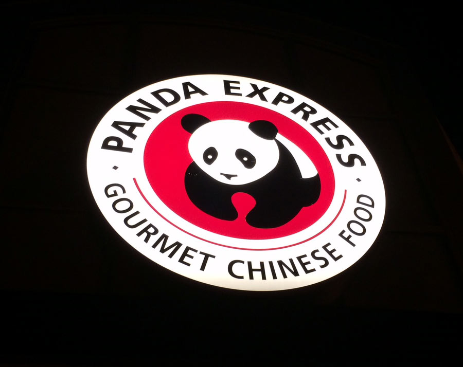 Panda Express Illuminated
