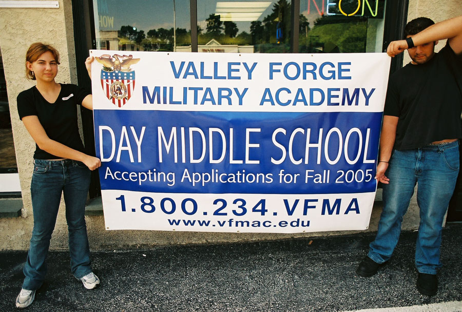 Valley Forge Military Academy Banner