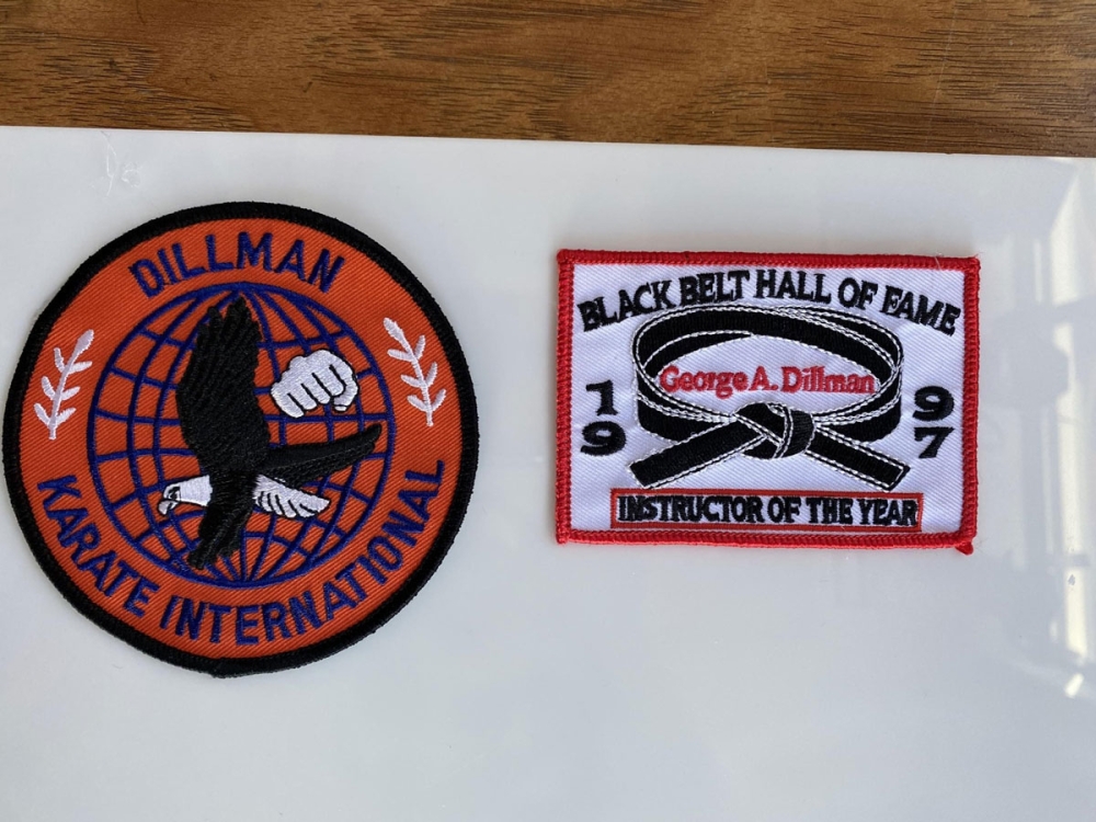 Dillman Karate Embroidered Patches