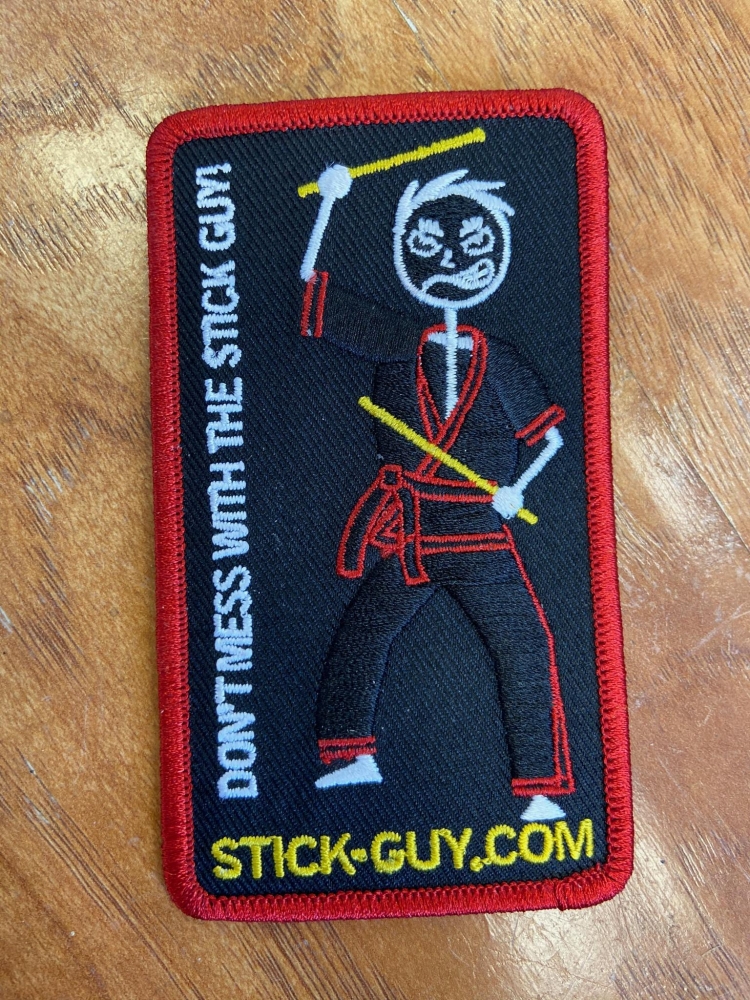 Stick Guy Karate Patch