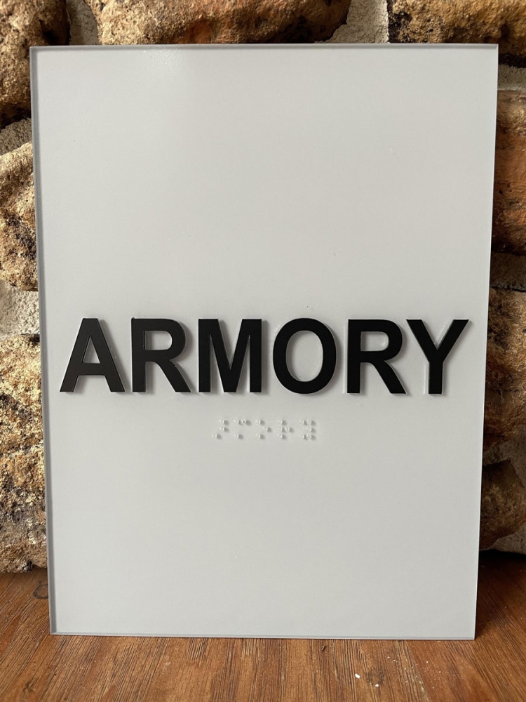 Armory Architectural with Braille