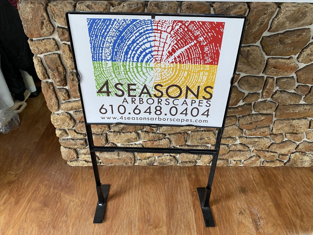 4Seasons Sign in Metal Frame