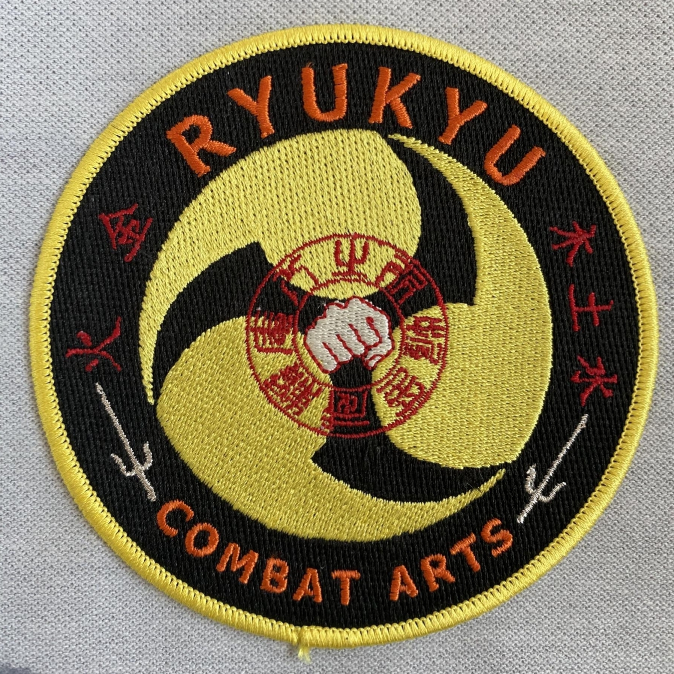 Ryukyu Combat Arts Embroidered Patch