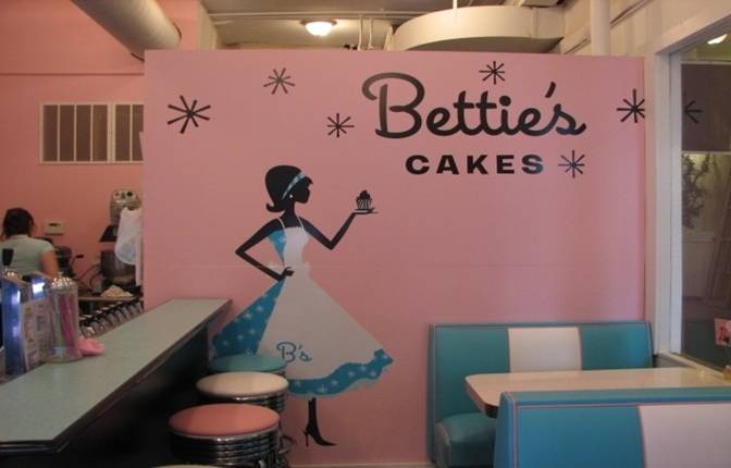 Bettie's Cakes Wall Graphic