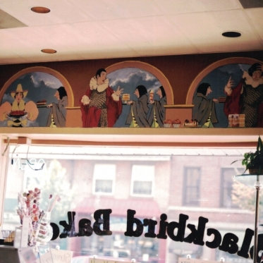 Blackbird Bakery Wall