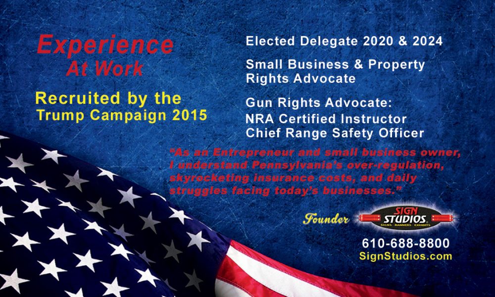 Yanoviak GOP State Committee Business Card