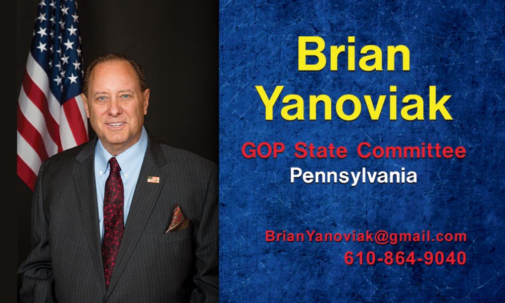 Yanoviak GOP State Committee Business Card