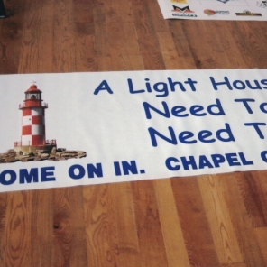 Church Lighthouse Banner