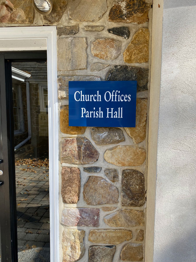 Church Office Parish Hall