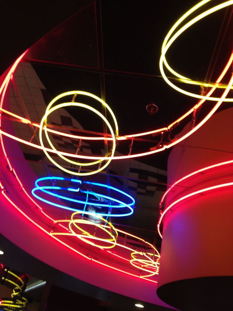 Cocktails Neon Ceiling