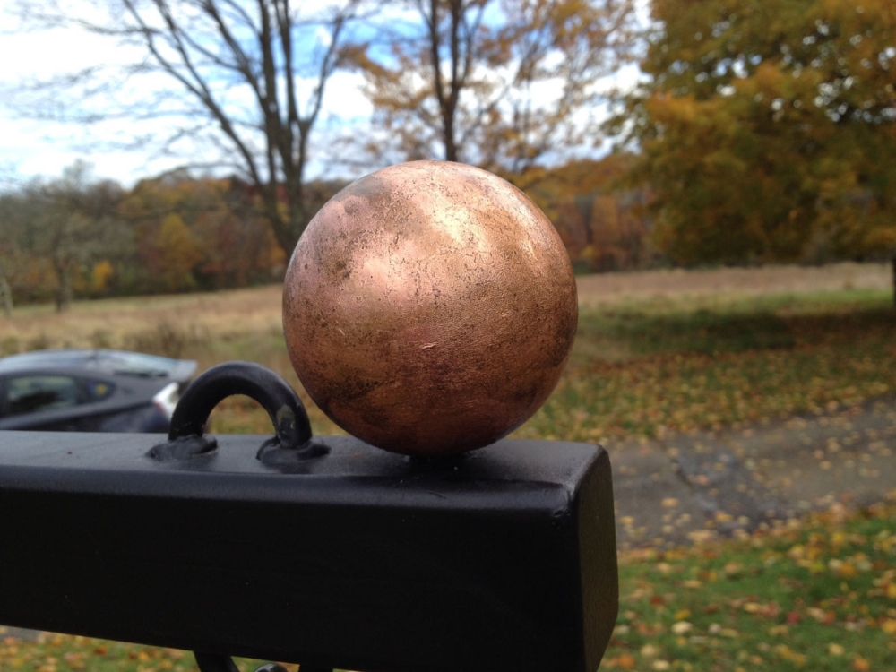 Copper Ball Hanging Bracket