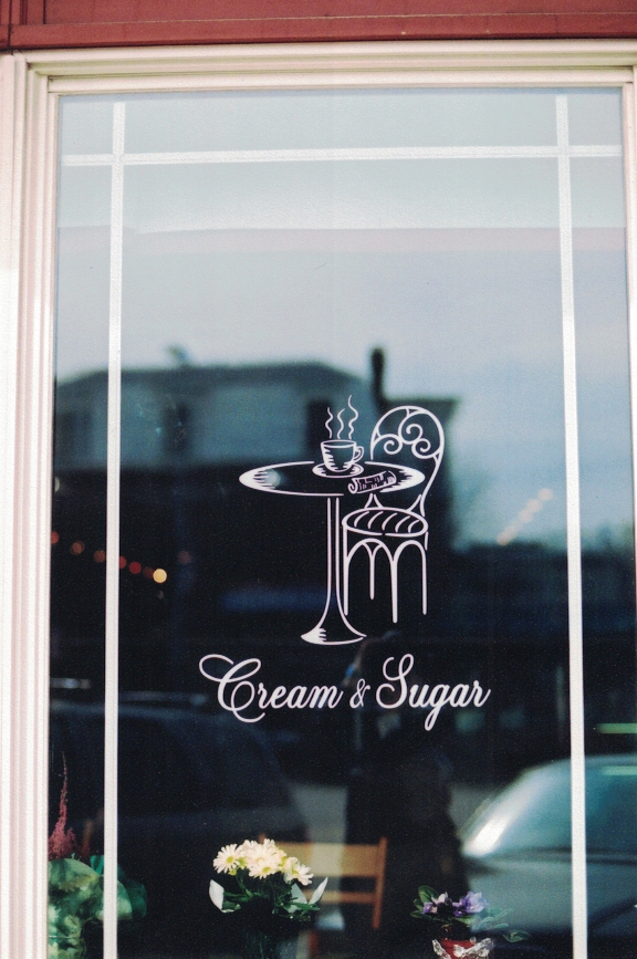 Cream & Sugar Cafe closeup