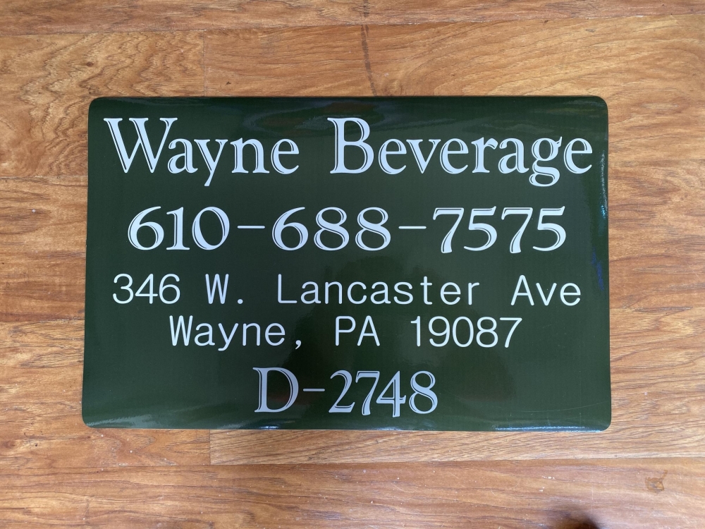 Waynes Beverage Car Magnet