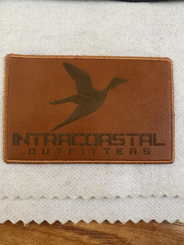 Leather Embroidered Intracoastal Patch