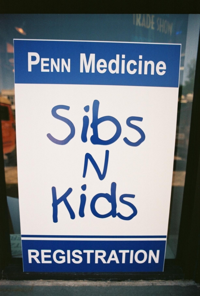 Penn Medicine Sibs N Kids Corro Sign