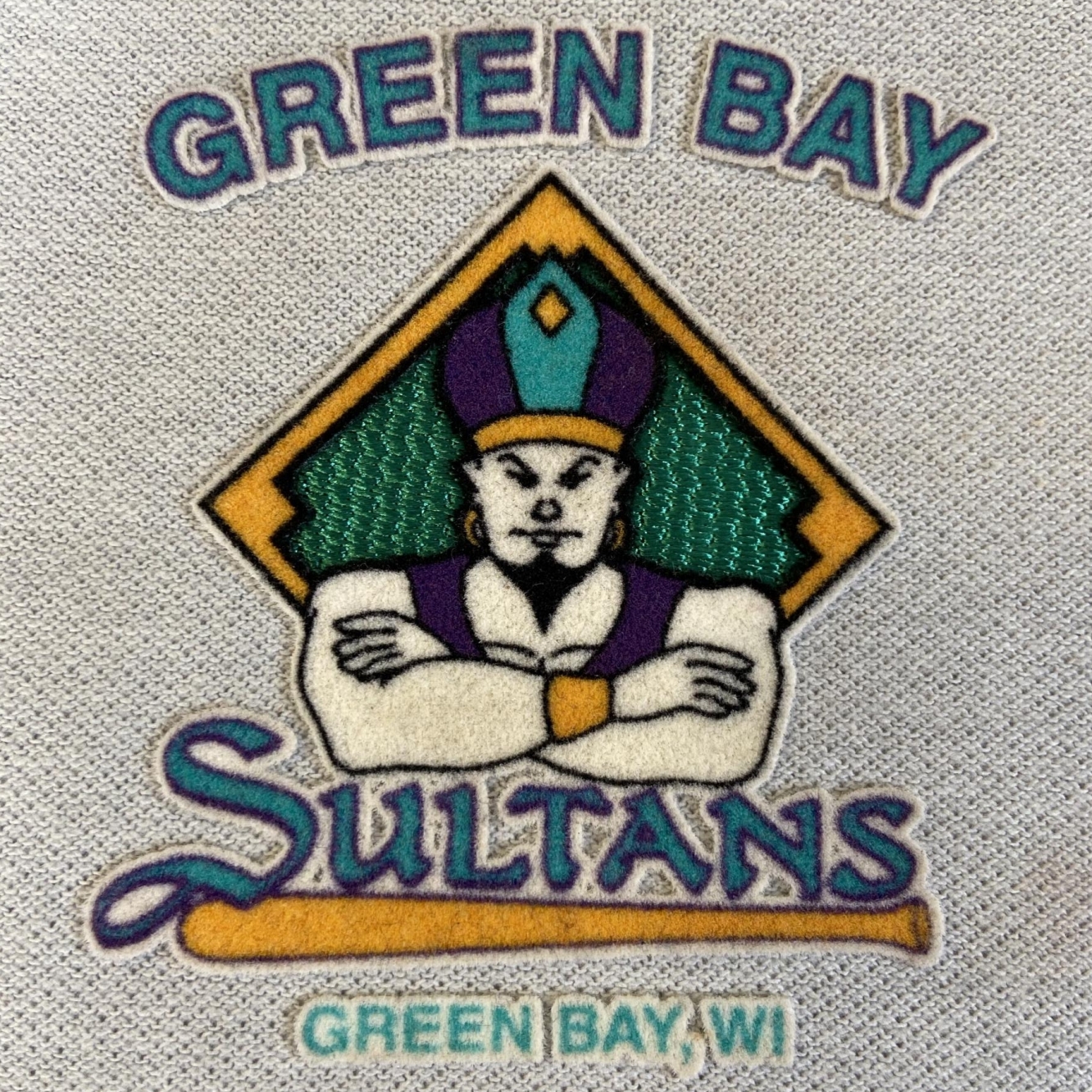 Green Bay Sultans 3D Patch