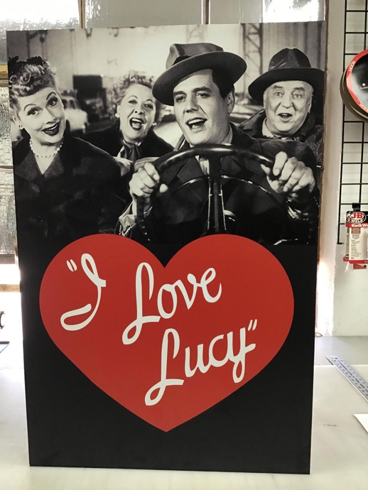 I Love Lucy Card