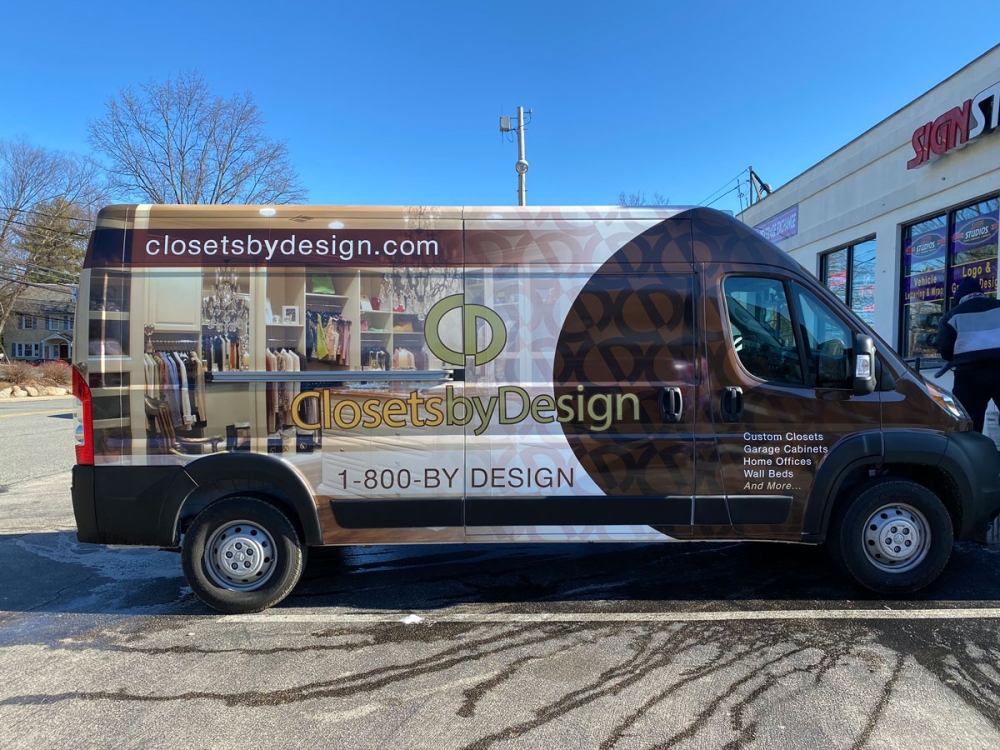 Closets by Design Passengers side