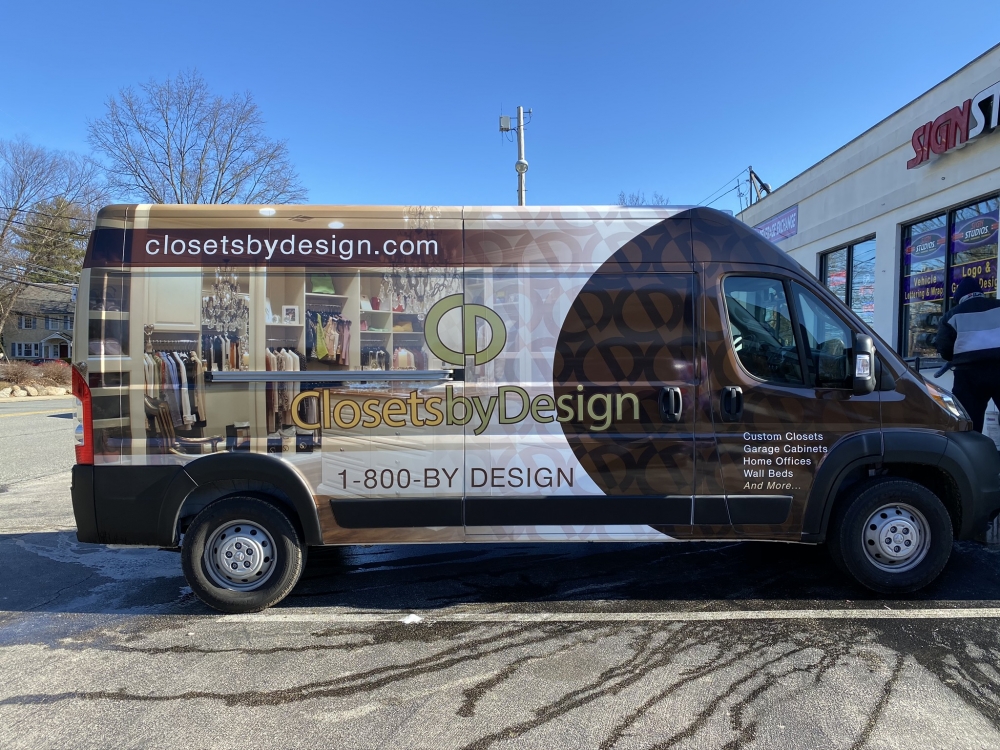 Closets by Design Passengers side