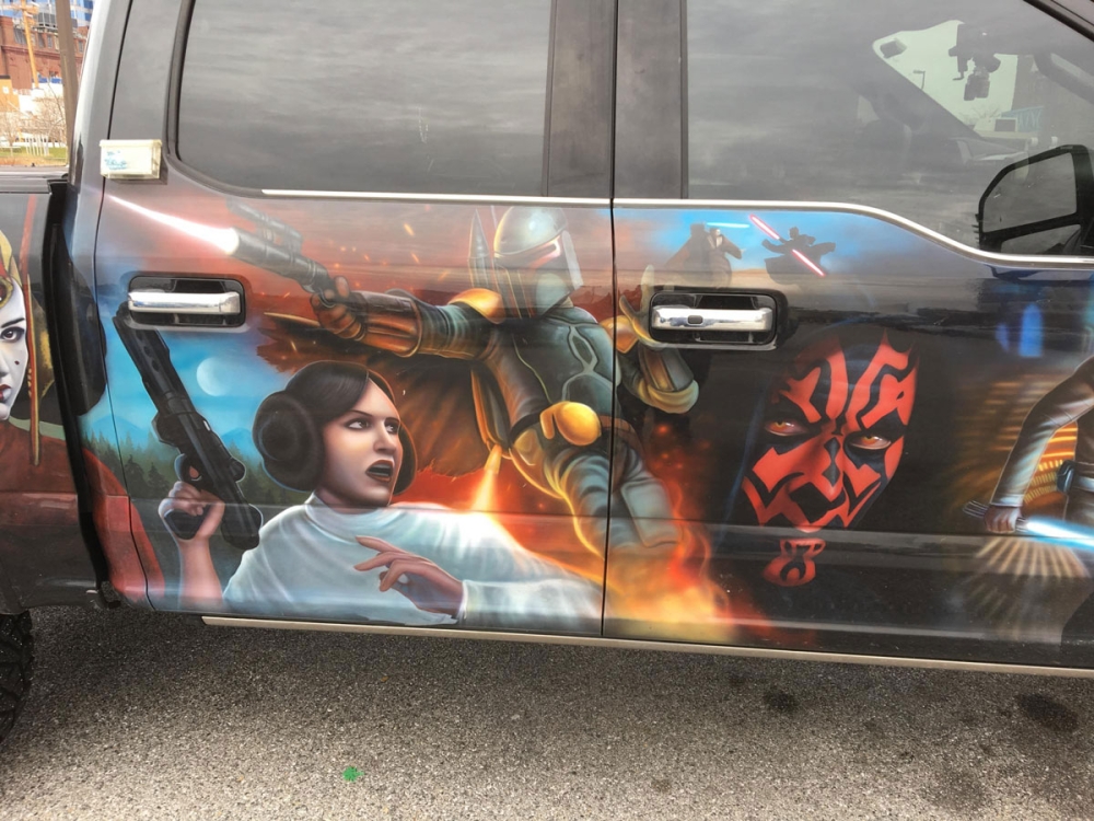 Star Wars Truck Passengers Side doors