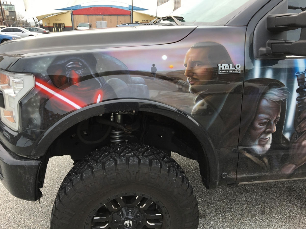 Star Wars Truck Drivers Side front