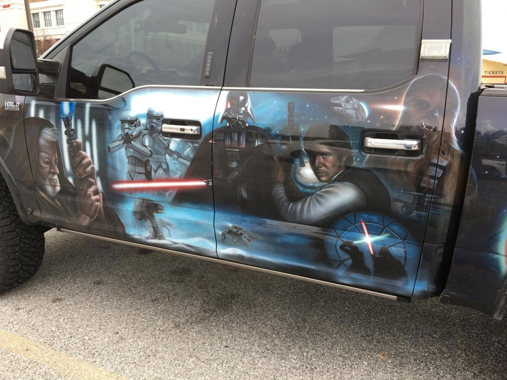 Star Wars Truck Drivers Side door