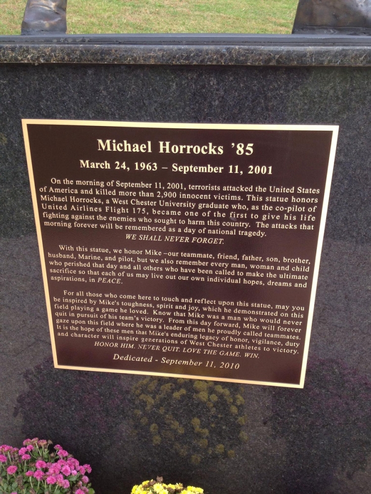 Michael Horrocks Plaque