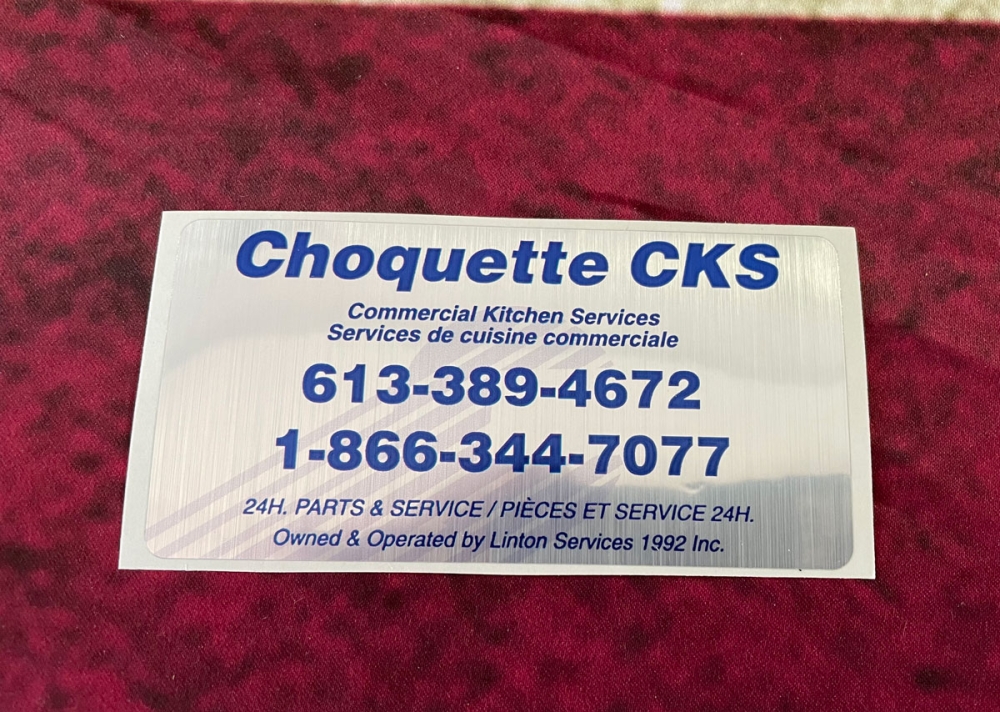 Choquette CKS Decal