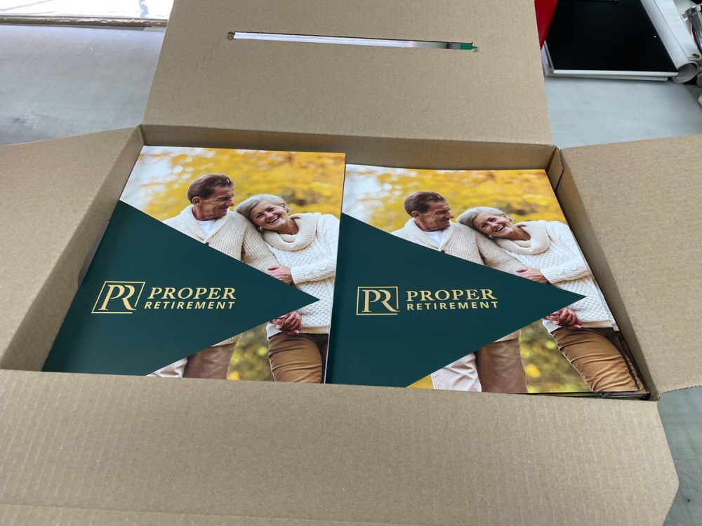 Proper Retirement Folders