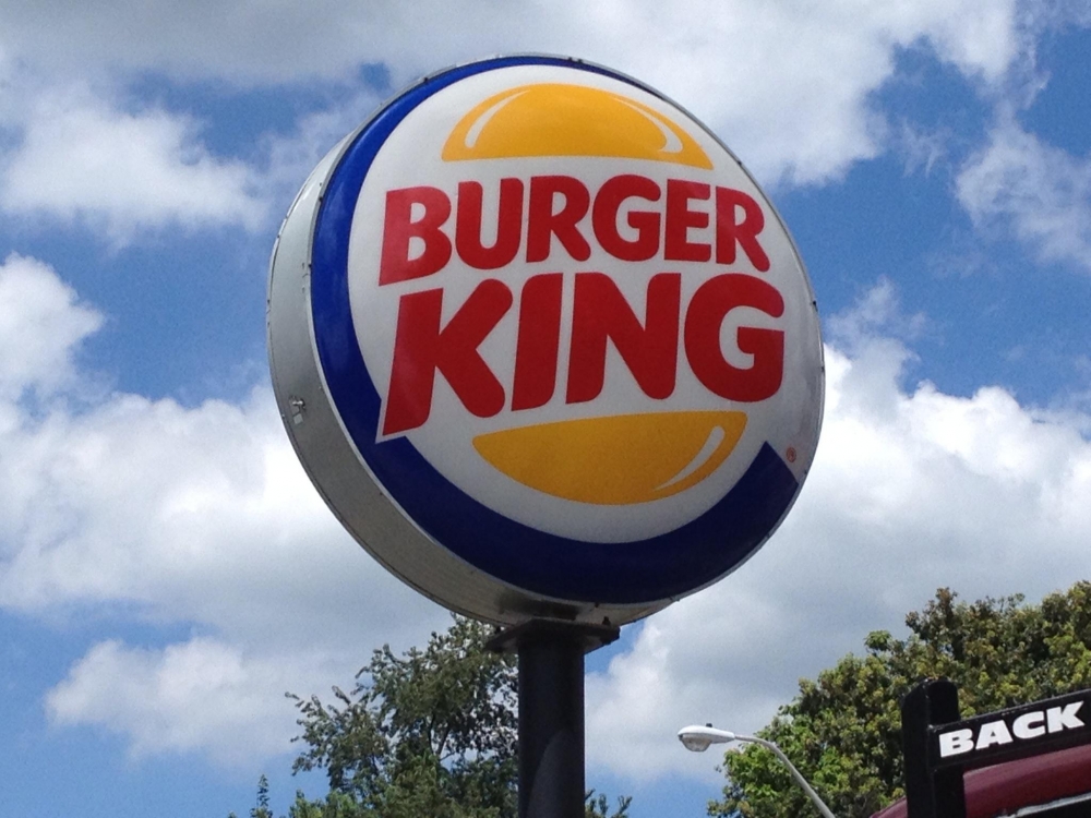 Burger King Illuminated Cabinet