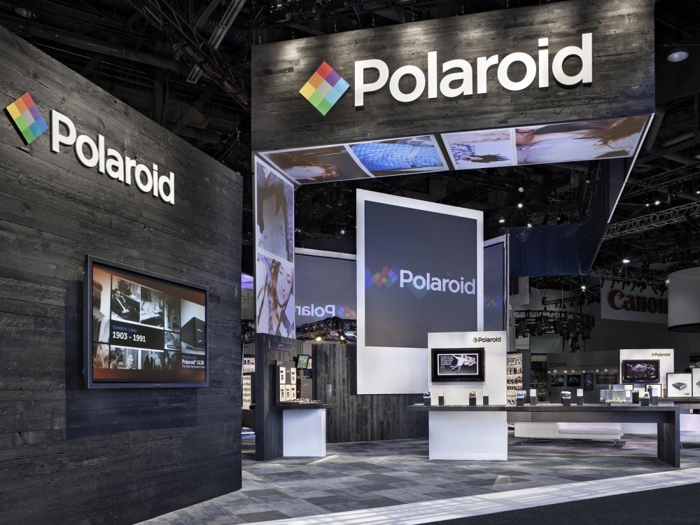 Polaroid Tradeshow Booth