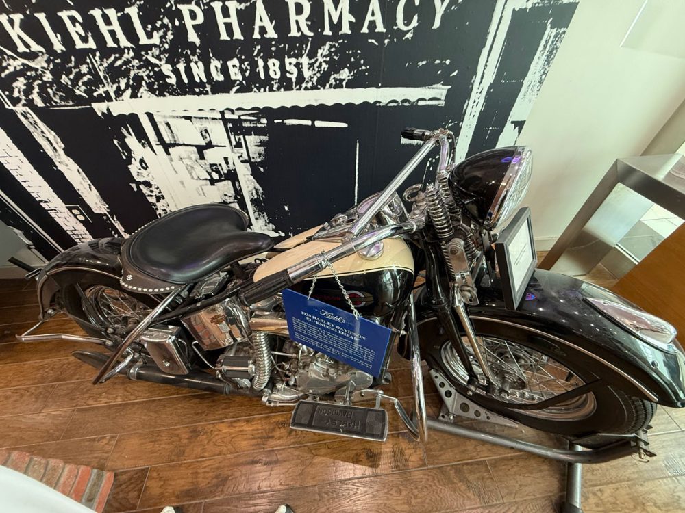 Kiehls motorcycle retail