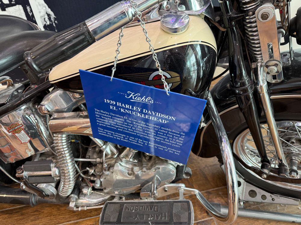 Kiehls motorcycle retail