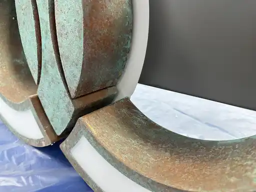 Cocoon Patina Channel Letters