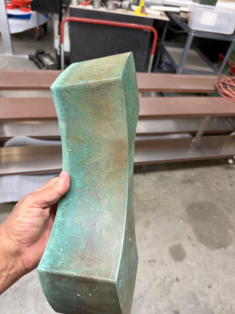 Cocoon Patina Channel Letters