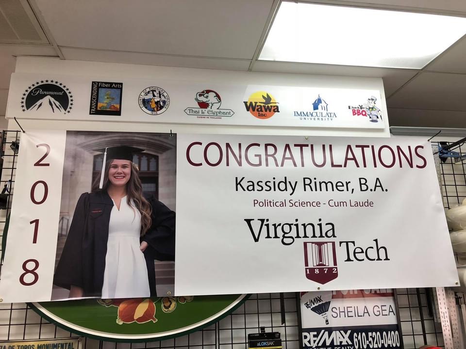Congrats Graduate Banner Virginia Tech