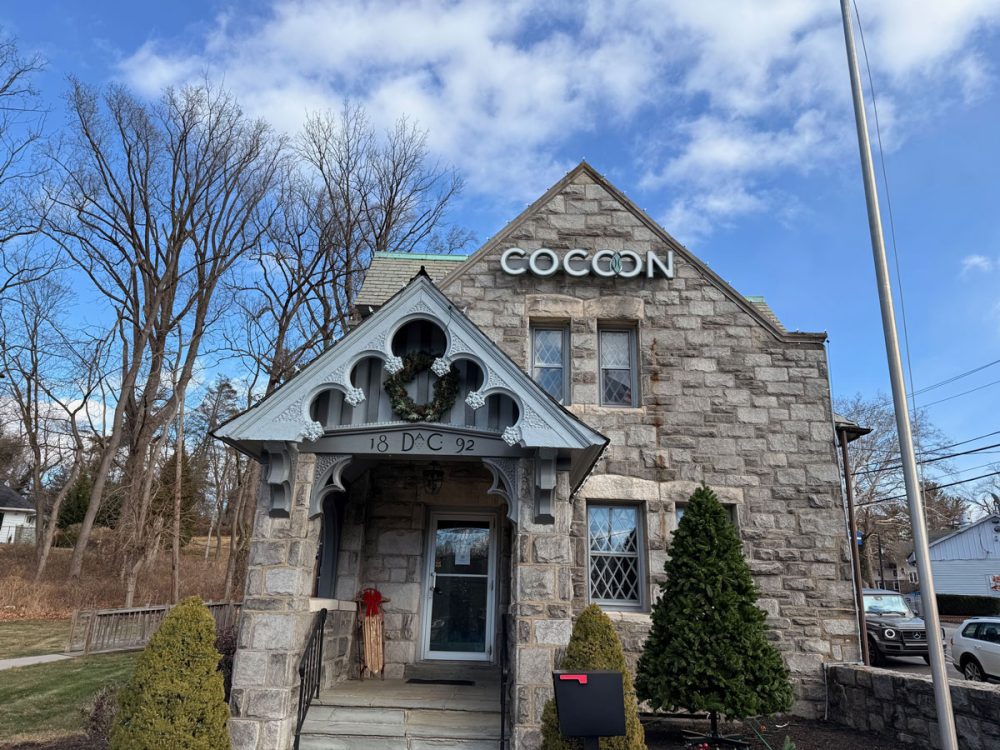 Cocoon Patina Channel Letters Front Day