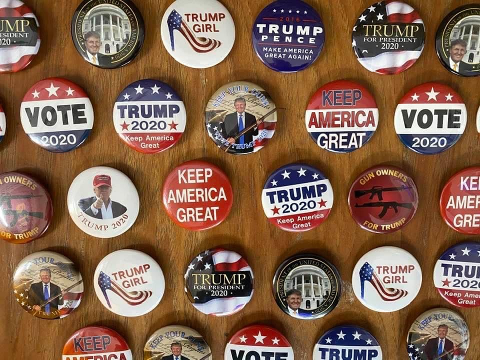 Trump Button Collection