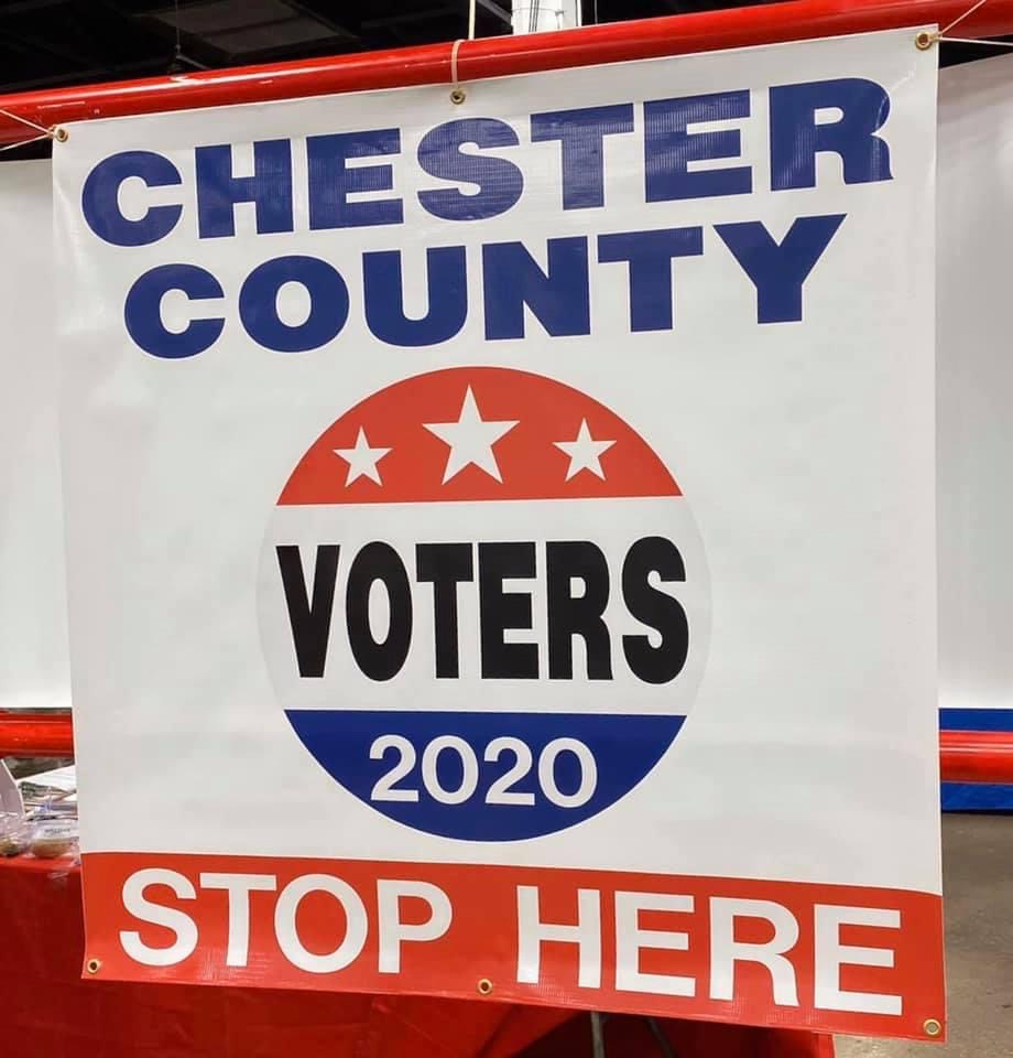 Chester County Voters Banner