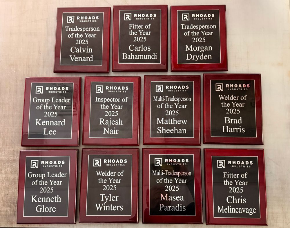 Rhoads Plaques 2025
