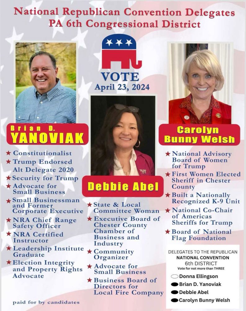 Trump Delegate Flyer