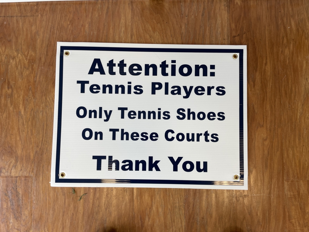 Attention Tennis Players
