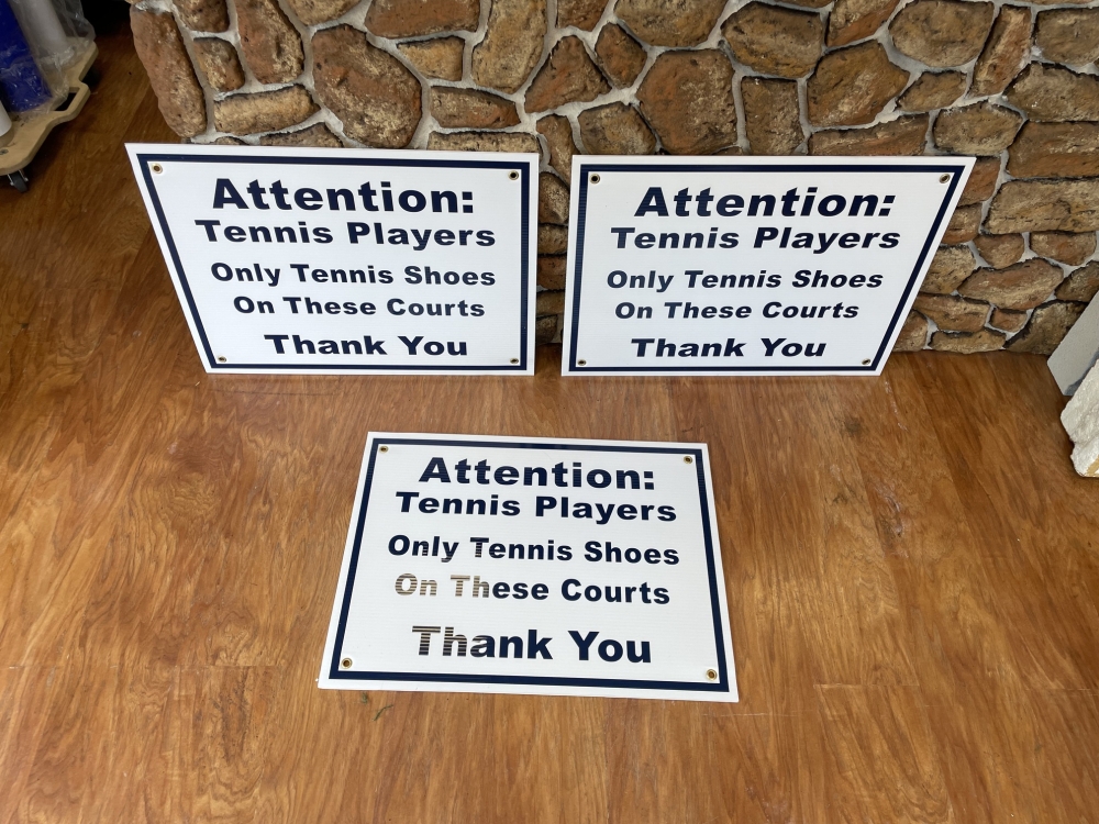 Attention Tennis Players