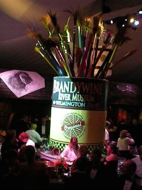 Brandywine River Museum Paintbrush Tin at Event