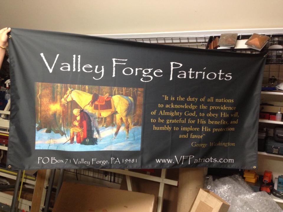 Valley Forge Patriots Flag